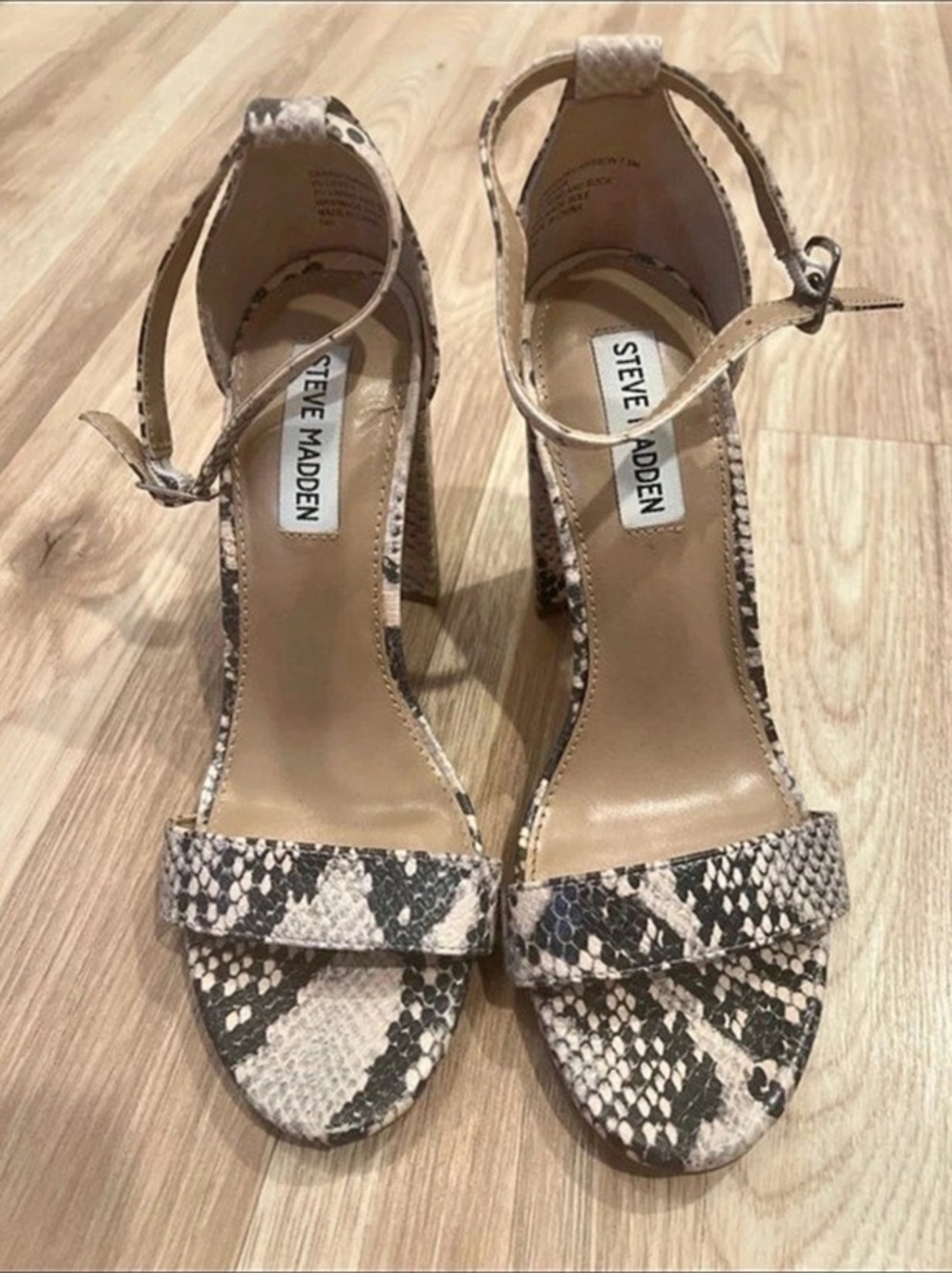 Steve Madden Carrson Block Heel Sandal Carrson Animal Print Block Heel Sandals
